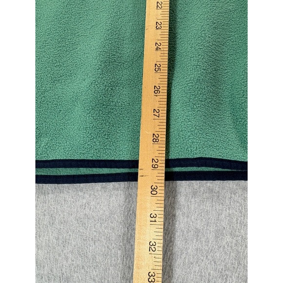 Vineyard Vines Fleece 1/2 Snap SHEP Pullover Shirt (Men's Large) Green - Picture 10 of 13